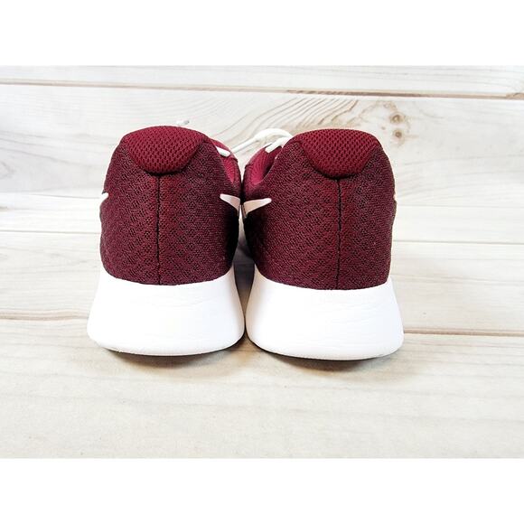 Nike Tanjun 812655-604 Red Running Shoes Sneakers Womens Size 8.5 - Picture 4 of 16